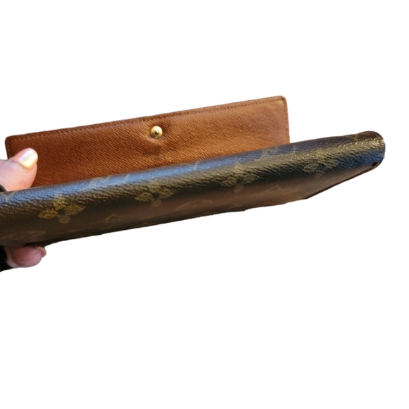 LOUIS VUITTON | Monogram Portefeuille Sarah M61734 Long Wallet - Picture 6 of 15